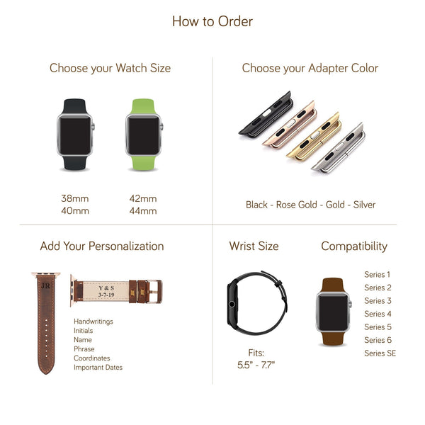 Cinnamon Slim Leather Apple Watch Band for Women - Image 10