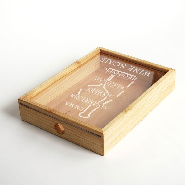 Wooden Wine Cork Collector, Couple Wine Display Box - Image 7